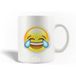 Maniacase Mug en céramique avec emoji rieur