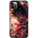 One piece Hoesje iPhone 15 Pro Luffy énervé art manga anime