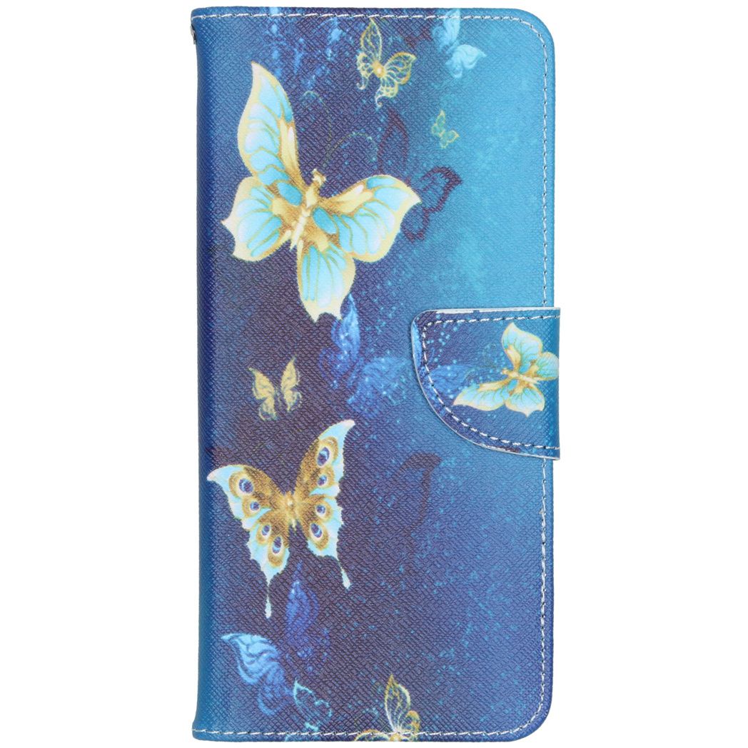 Design Softcase Booktype Samsung Galaxy S20 Ultra hoesje - Vlinders