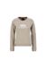 ALPHA INDUSTRIES Sweatshirt taupe / wit