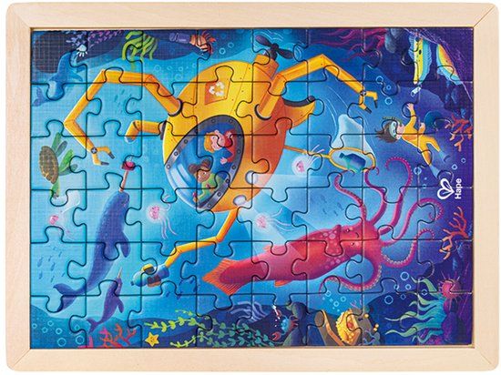 Hape Oceaan reddingspuzzel