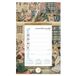 Comello Anton Pieck Weeknotitie op schild 2027 Muzikanten Wandkalender