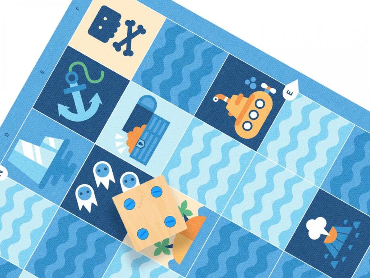 Primo Toys Cubetto Blauwe Oceaan - set