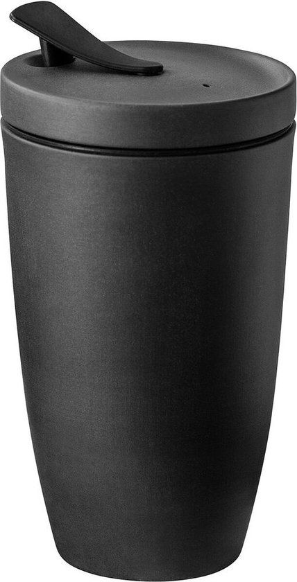Villeroy & Boch Coffee To Go Mug Manufacture Rock 350 ml - Zwart