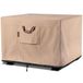 QH.HOME Vuurkorf Cover Vierkant - 93-36 Inch Heavy Duty 900D Sterk Scheurbestendig en UV-bestendig en Waterdicht en Lichtbestendig Materiaal Polyester Vuurkorf Covers voor Outdoor Fire Table-Tarwe