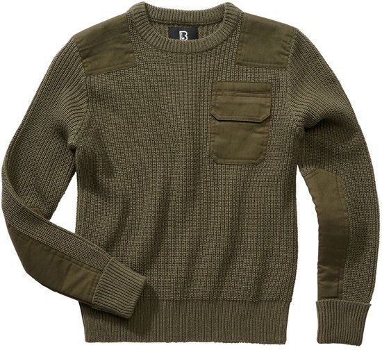 Brandit Kids BW Sweatshirt - olijf - 134/140