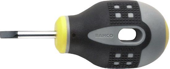 Bahco Schroevendraaier Kort ERGO™ Sleuf 0.6x3.5mm 25mm - BE-8330