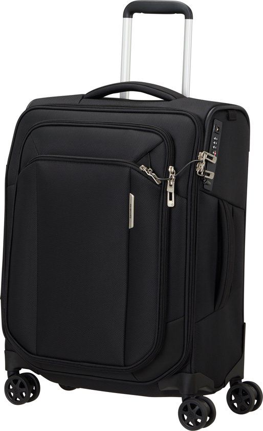 Samsonite Respark Spinner 55/20 Strict Handbagage Koffer Ozone Black