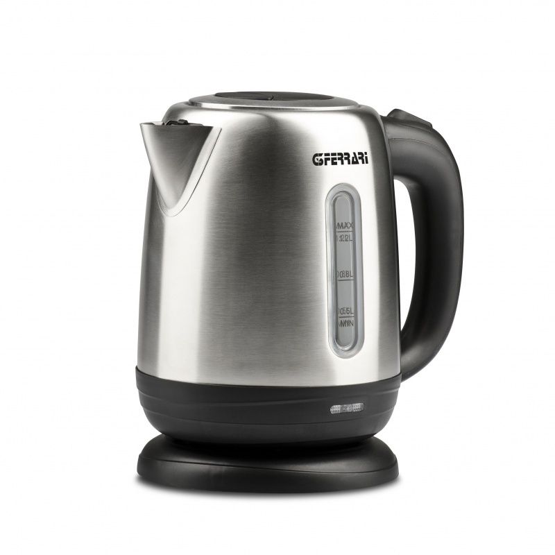 G3 Ferrari Idra waterkoker 1,2 l 1630 W Zwart, Roestvrijstaal