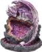 Puckator Kristalgrot Paarse Draak LED Backflow Wierookhouder