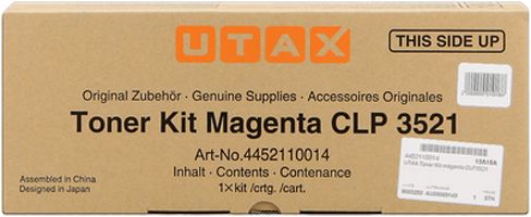 UTAX Toner CLP3521 - Magenta - 4.000 pagina's - 4452110014