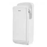 VEVOR Verticale handdroger, elektrische jet-handdroger met HEPA-filter, 19000 omw/min motor en dubbele luchtstroom, automatische ABS-handföhn met negatieve ionen voor wandmontage voor commercieel, wit