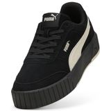 PUMA Carina Mia Suede sneakers voor dames 35.5, Black Alpine Snow White