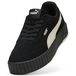 PUMA Carina Mia Suede sneakers voor dames 35.5, Black Alpine Snow White