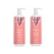 Valquer Speciale Krullen Set. Shampoo 1L en Masker 975ml. Curly Method Behandeling voor Gedefinieerde Krullen. Hydrateert en Verzacht. Vegan.