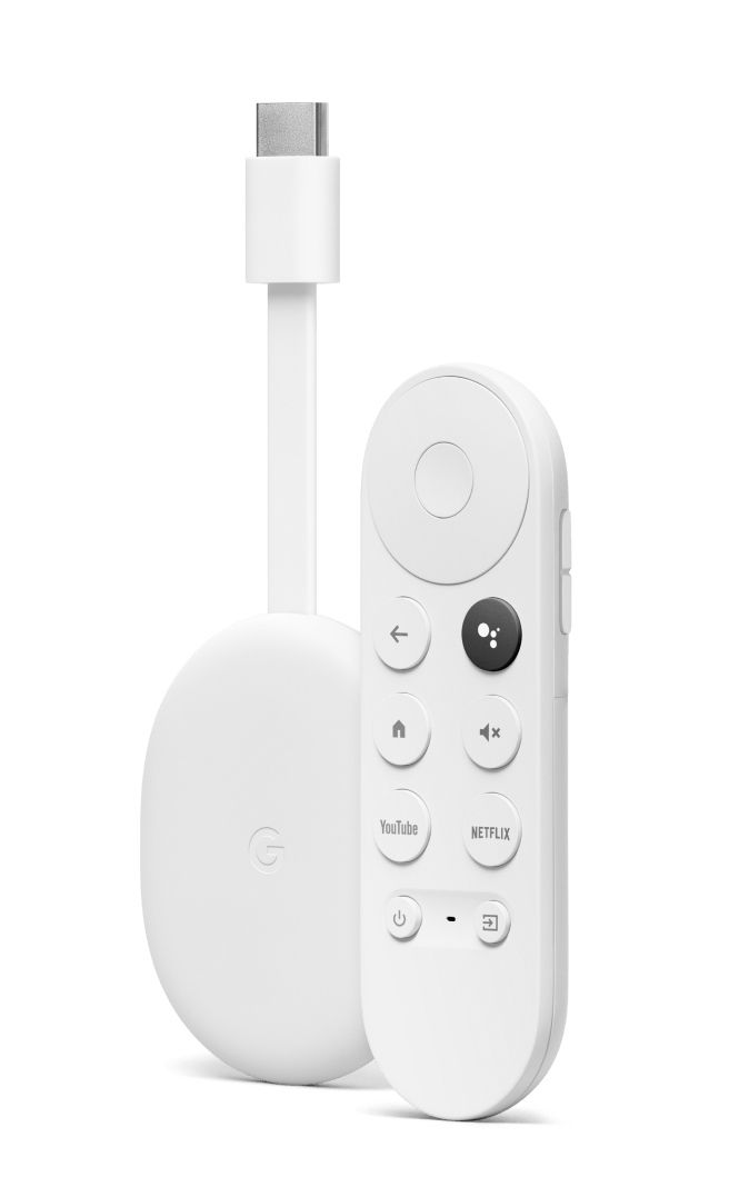 Google Chromecast met Google TV - 4K HDR - Wit