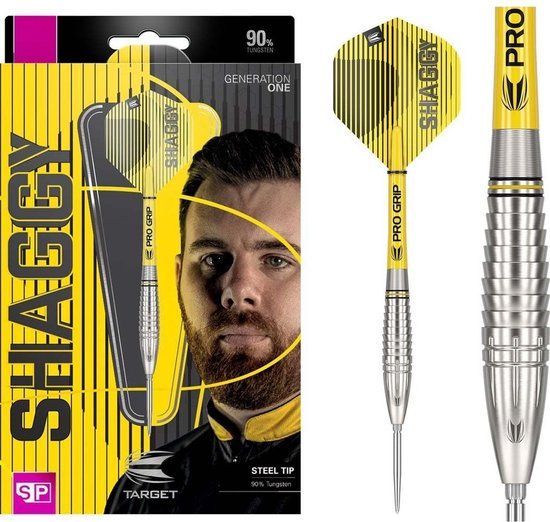 Target Scott Williams Swiss Point 90% Steeltip Dartpijlen - 23 Gram - 3 stuks