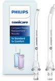 HX3072/00 Philips Sonicare Power Flosser Opzetstuk – Standard & Comfort voor Dagelijkse Reiniging en Gevoelig Tandvlees, 2 Stuks HX3072/00