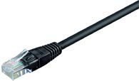 MicroConnect Cat5e UTP 15m Zwart