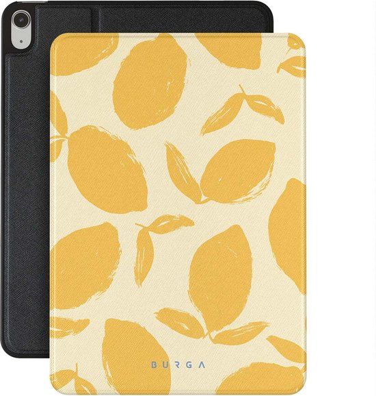 Burga Tablet Case voor de Apple iPad Air 11 inch (2026) M4 / (2025) M3 / (2024) M2 - Lemon Tart
