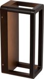 Lucide NARVIK - Wandlamp Binnen/Buiten - LED - 1x9,2W 3000K - IP65 - Zwart