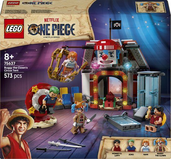 LEGO® ONE PIECE Circustent van Buggy de Clown Bouwset - 75637
