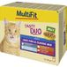 MultiFit MultiFit natvoer kat Tasty Duo Adult Duo Fish & Classic Jelly Mix Multipack 12x100 g