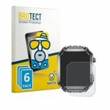 BROTECT - Screenprotector voor Benyar Smart EF2 PRO-D - Folie Beschermfolie matte 6 Stuks