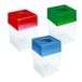 Magnetische cliphouder op kleur gesorteerd. 12 stuks