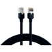 Draka Patchkabel RJ45 Patchkabel Cat.5e F/UTP LSZH, TM11 schwarz 2m - 1 VPE = 5 Stück