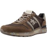 Premiata Lander Sneakers - Textiel - Heren - Bruin - Maat 42