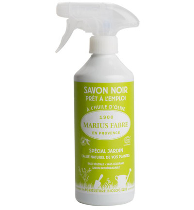 Marius Fabre Savon Noir lavoir zwarte zeep spray jardin (500ML