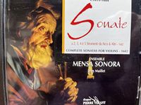 Rosenmuller Complete sonatas for violins