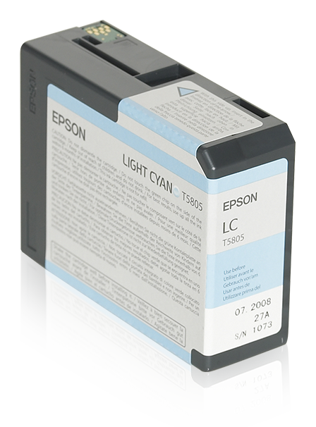 Epson inktpatroon Light Cyan T580500 single pack / Lichtyaan