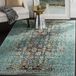 Safavieh Gewassen tapijt modern patroon, MNC208, geweven polypropyleen modern 3' x 5' blauw/meerkleurig.