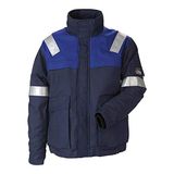 JAK Workwear 11-12031-046-01 Model 12031 EN ISO 1149-5 antifouling jas, marineblauw, S, marineblauw/koningsblauw