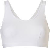 Cotonella Dames Bralette Bi-elastisch Katoen Wit - Maat L