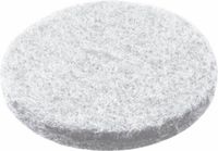 AMIG Anti-krasvilt - 8x - wit - 28 mm - rond - zelfklevend - meubel beschermvilt