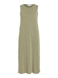 VILA Maxi-jurk Mouwloos Oil Green