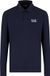 EA7 Emporio Armani Polo à manches longues avec col polo