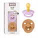 BIBS Speen 2 stuks - Natuurrubber 6m+ Violet Sky/Pumpkin