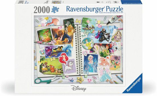 Ravensburger 12001556 puzzel Legpuzzel 2000 stuk(s) Stripfiguren