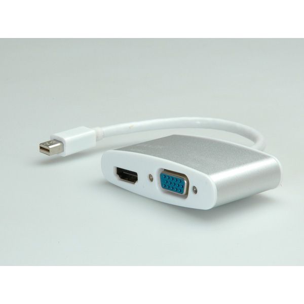 ROLINE 4K2K Mini DisplayPort - HDMI/VGA Adapter - Mini DP M - HDMI/VGA F
