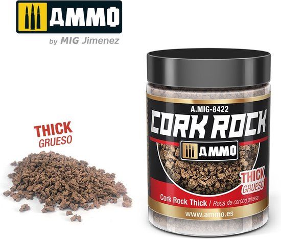 Ammo Mig Jimenez - TERRAFORM CORK ROCK THICK JAR 100 ML