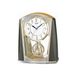 RHYTHM Montre Unisexe 7772-9 Analogique Plastique Blanc Doré