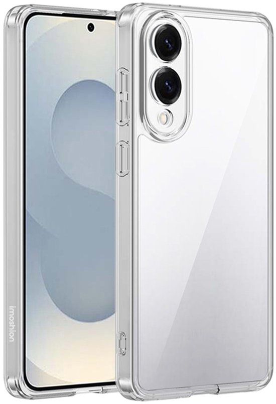 imoshion Hoesje - Geschikt voor Samsung Galaxy S25 Edge - Protective Backcover - Transparant