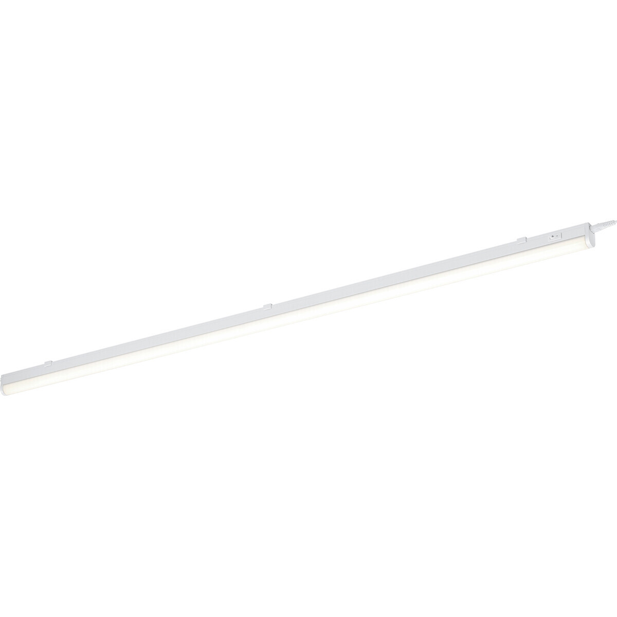 BES LED LED Wandlamp - Wandverlichting - Trion Noram - 18W - Warm Wit 3000K - Rechthoek - Mat Wit - Kunststof