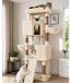 Arbre à chat XL - 180 cm - Beige - Pour grands chats