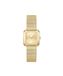 HUGO Horloge met drie wijzers en kwartsuurwerk uit de #HAZEL collectie met roestvrijstalen armband - verkrijgbaar in zilver, goud of regenboogversie