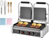 VEVOR Contact Grill Elektrische Grill Sandwich Maker Panini Pers Commercieel 3600W